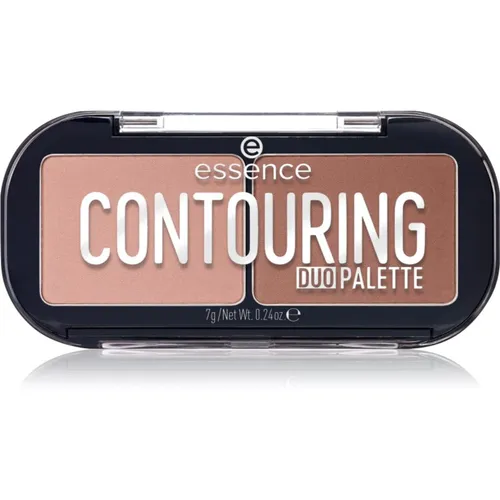 essence CONTOURING DUO PALETTE palette contouring colore 10 lighter skin 7 g