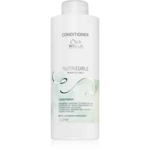 Wella Professionals Nutricurls Waves & Curls balsamo nutriente per capelli pettinabili 1000 ml