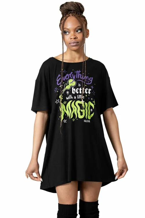 Damenkleid - KILLSTAR - Magic Rest - Schwarz