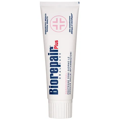 Biorepair Plus Parodontgel dentifricio lenitivo per stimolare la rigenerazione delle gengive infiammate 75 ml