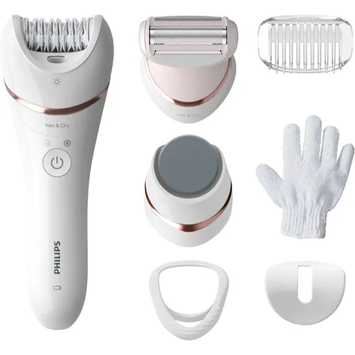 Philips Epilator Series 8000 BRE730/10 Wet & Dry epilatore BRE730/10 1 pz