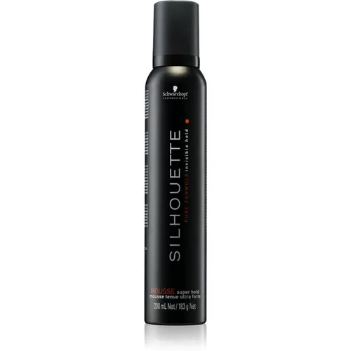 Schwarzkopf Professional Silhouette Super Hold schiuma per capelli fissaggio forte 200 ml