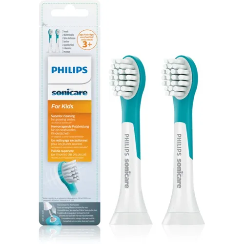 Philips Sonicare For Kids 3+ Compact HX6032/33 testine di ricambio per spazzolino per bambini 2 pz