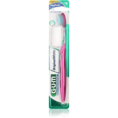 G.U.M Original White 563 Medium spazzolino da denti medium 1 pz