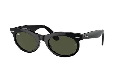 Ray-Ban Wayfarer Oval RB2242 901/31, Černé, Materiál 0, Unisex sluneční brýle