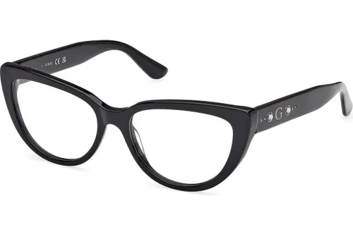 Guess GU50175 001, Černé, Materiál 0, Dámské dioptrické brýle