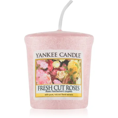 Yankee Candle Fresh Cut Roses candela votiva 49 g