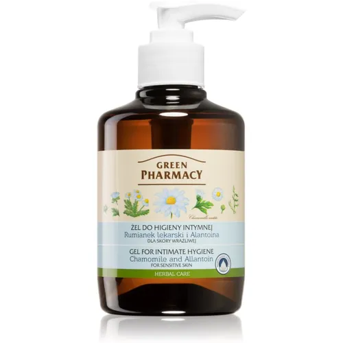Green Pharmacy Chamomile Gel for Intimate Hygiene gel per l'igiene intima per pelli sensibili 370 ml