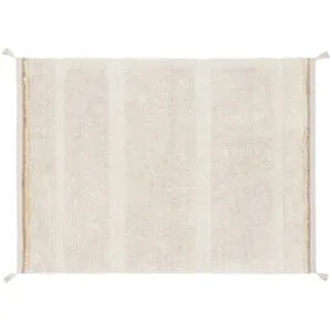 Lorena Canals - Bloom Natural Teppich, 140 x 200 cm, natur