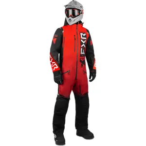 Eristetty Haalari FXR Helium Punainen-Musta