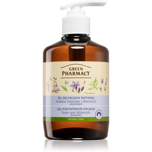 Green Pharmacy Sage & Thyme Gel for Intimate Hygiene gel lenitivo per l'igiene intima 370 ml