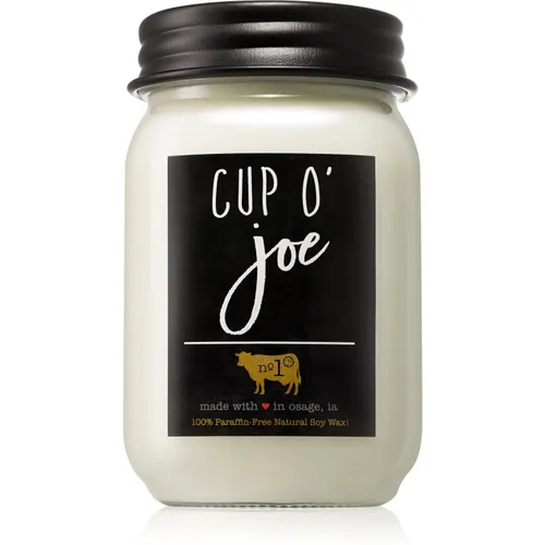 Milkhouse Candle Co. Farmhouse Cup O' Joe candela profumata Mason Jar 368 g
