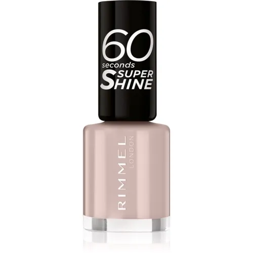 Rimmel 60 Seconds Super Shine smalto per unghie colore 500 Caramel Cupcake 8 ml