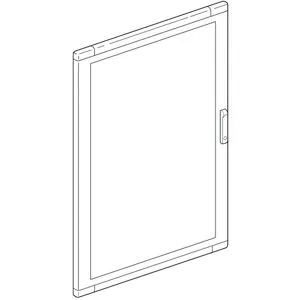 Porte vitrée Bticino pour cadres à montage mural et encastré SDX IP43 94540VE
