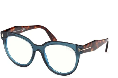Tom Ford FT5987-B 092, Modré, Materiál 0, Dámské dioptrické brýle