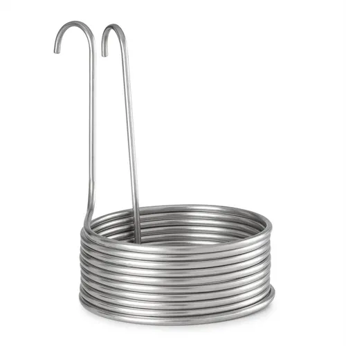 Klarstein Refrigerador de inmersión con espiral ascendente para remojado de malta 10 bucles, 25,5 cm de diámetro