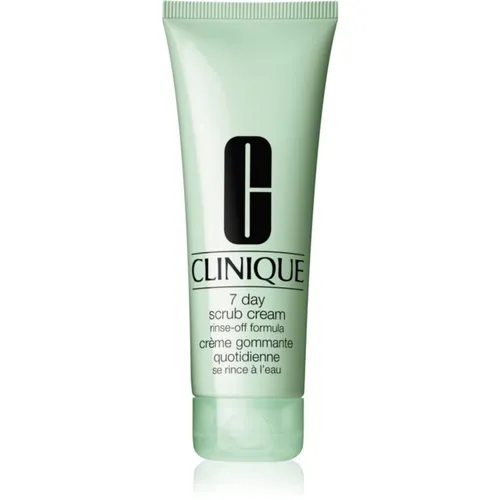 Clinique 7 Day Scrub Cream Rinse-Off Formula scrub detergente per uso quotidiano 100 ml