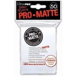 Ultra Pro: Deck Protector Pro-Matte White (50)
