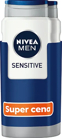 Nivea Sprchový gél pre mužov Men Sensitive 2 x 500 ml