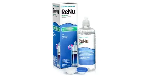 ReNu MultiPlus 240 ml mit Behälter - pflegemittel für kontaktlinsen