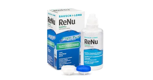 ReNu MultiPlus Flight Pack 100 ml mit Behälter - pflegemittel für kontaktlinsen