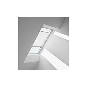 Velux Plissegardiner - Hvid Med Struktur - 1256