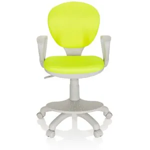 hjh OFFICE KID COLOUR G1 - Chaise pivotante pour des enfants vert / gris