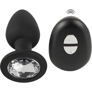 Accessoire Bizarre Vibro-Analplug „RC Diamond Plug“, 10 Vibrationsmodi per Fernbedienung