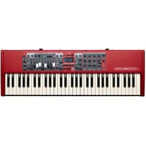 Clavia Nord Electro 6D 61 Piano de Palco Teclas Semi-Pesadas Pianos de palco