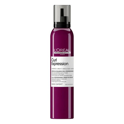 L'Oréal Professionnel Multifunkční krémová pěna pro kudrnaté a vlnité vlasy Curl Expression 10-in-1 (Professional Cream-in-Mousse) 250 ml