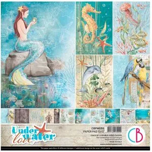 Ciao Bella Scrapbook-Papier "Underwater Love"