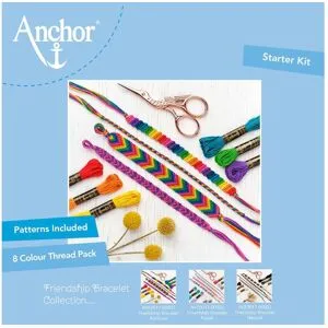 Anchor Starter Kit "Freundschaftsbänder Kit Regenbogen"
