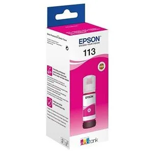 Epson 113 EcoTank Pigment Magenta ink bottle