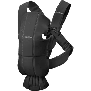 BabyBjörn Porte-bébé Mini - Noir / Tissé