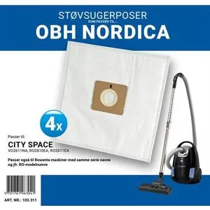 OBH Nordica City Space Vo2611na Støvsugerposer