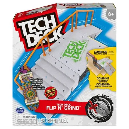 Spin Master Tech Deck Xconnect schody so zábradlím