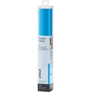 Blau Cricut Selbstklebende Vinylfolie "Smart Vinyl - Permanent", 33 x 90 cm - Ocean