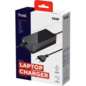 Trust Primo Universal 70w Laptop Laddare - Svart