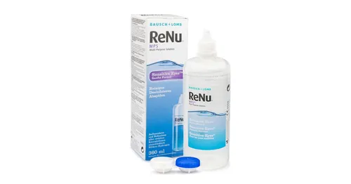 ReNu MPS Sensitive Eyes 360 ml mit Behälter - pflegemittel für kontaktlinsen