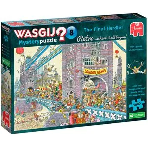 Jumbo Wasgij Retro mystery nr. 8: 1000 brikker - The final hurdle!