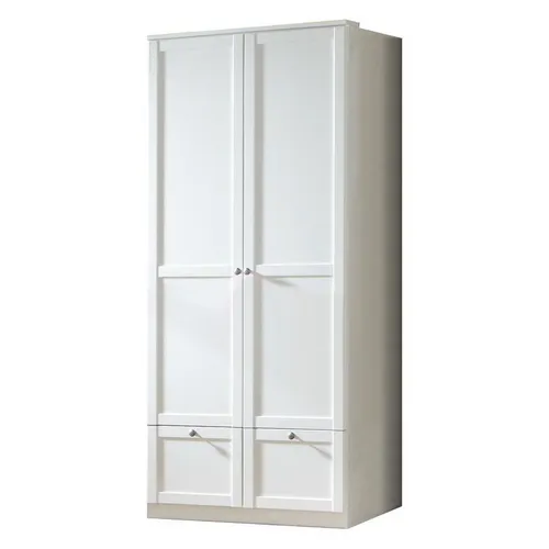 XXXL ŠATNÍKOVÁ SKRIŇA, biela, 90/200/58 cm