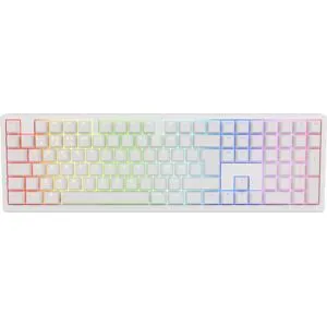 Ducky Zero 6108 Trådlöst Rgb-Tangentbord - Vit [Cherry Mx2a Brown]