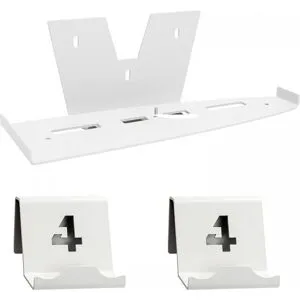 4mount Väggfäste Bundle För Ps5 - Vit