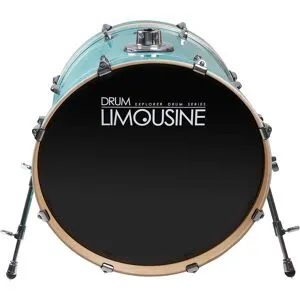 Drum Limousine Explorer 22 BD TS stortromme turquoise sparkle