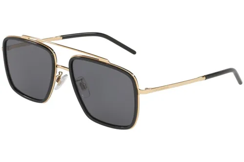 Dolce & Gabbana DG2220 02/81 Polarized, Polarizační, Černé, Materiál 1, Pánské sluneční brýle