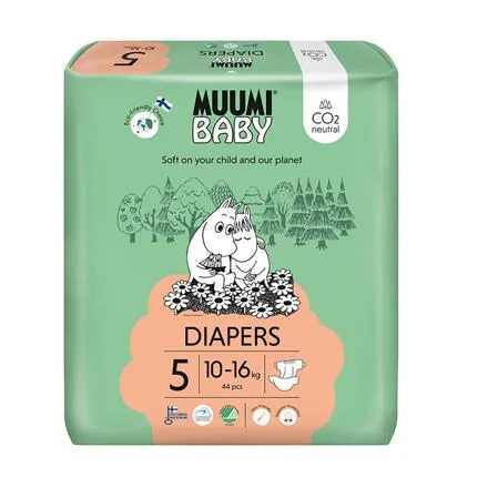 Muumi Baby 4 Maxi 7-14 kg (69 ks), eko plienky
