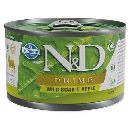 KONZERVA N&D DOG PRIME BOAR & APPLE 140g