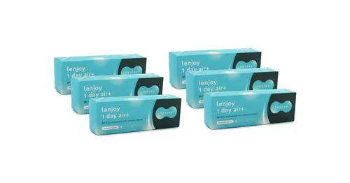 Lenjoy 1 Day Air+ (180 Linsen) - tageslinsen, silikon-hydrogel sphärische und asphärische sport, Toulfilcon B