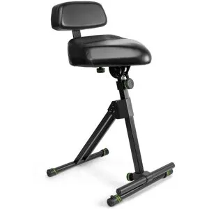 Gravity FM SEAT1 BR chaise réglable en hauteur avec repose-pied et dossier