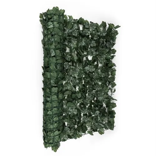 Blumfeldt Fency Dark Ivy valla de protección visual y anti viento 300x100 cm hiedra verde oscuro